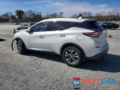 Drugie zdjęcie samochodu z przodu: 2017 NISSAN MURANO SL VIN:5N1AZ2MG9HN115509 - miniatura