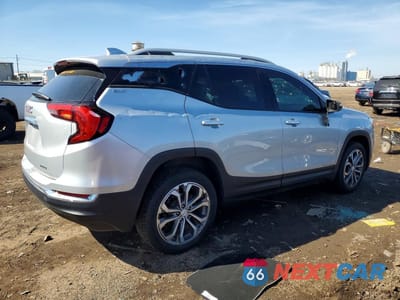 Trzecie zdjęcie samochodu z tyłu: 2021 GMC TERRAIN SLT VIN:3GKALVEV8ML381431 - miniatura