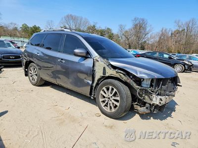 Czwarte zdjęcie samochodu z boku: 2015 NISSAN PATHFINDER SV VIN:5N1AR2MM4FC718074 - miniatura