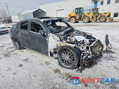 Czwarte zdjęcie samochodu z boku: 2022 MERCEDES-BENZ GLC COUPE 43 4MATIC AMG VIN:W1N0J6EB6NG030900 - miniatura