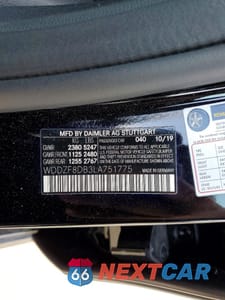 Zdjęcie 12 z 12 samochodu: 2020 MERCEDES-BENZ E 350 VIN:WDDZF8DB3LA751775 - miniatura