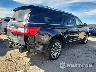 Trzecie zdjęcie samochodu z tyłu: 2018 LINCOLN NAVIGATOR L RESERVE VIN:5LMJJ3LT5JEL20629 - miniatura