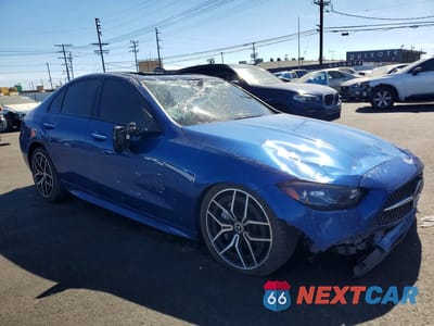 Czwarte zdjęcie samochodu z boku: 2023 MERCEDES-BENZ C 300 VIN:W1KAF4GB9PR087779 - miniatura