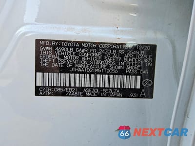 Zdjęcie 12 z 13 samochodu: 2021 LEXUS IS 300 BASE VIN:JTHAA1D21M5112056 - miniatura