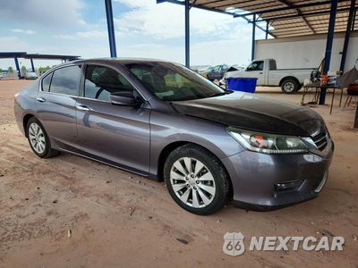 Czwarte zdjęcie samochodu z boku: 2015 HONDA ACCORD EXL VIN:1HGCR2F8XFA154795 - miniatura