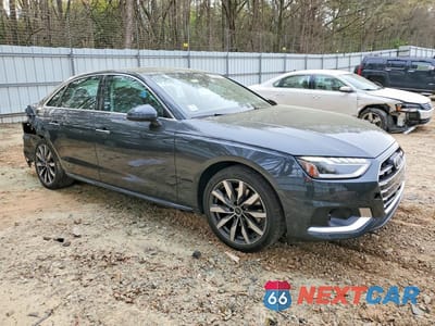 Czwarte zdjęcie samochodu z boku: 2023 AUDI A4 PREMIUM PLUS 40 VIN:WAUBBAF48PN009929 - miniatura