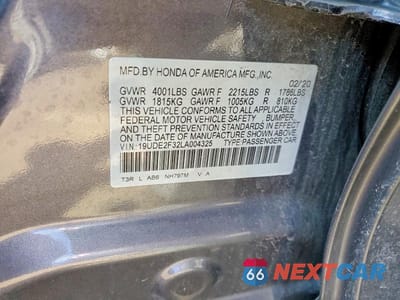 Zdjęcie 12 z 12 samochodu: 2020 ACURA ILX VIN:19UDE2F32LA004325 - miniatura