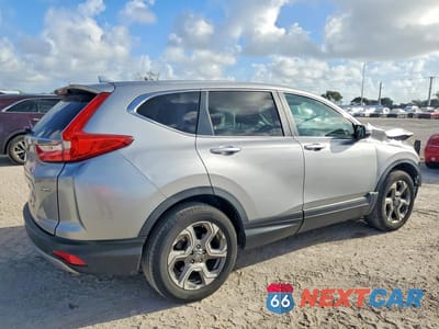 Trzecie zdjęcie samochodu z tyłu: 2019 HONDA CR-V EX VIN:JHLRW2H56KX020218 - miniatura