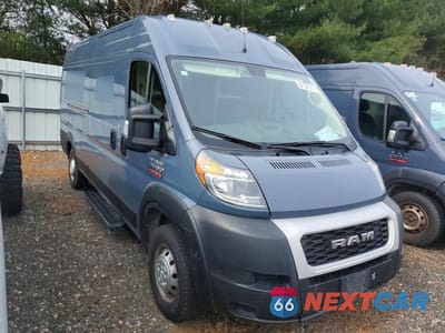 Czwarte zdjęcie samochodu z boku: 2020 RAM PROMASTER 3500 DELIVERY VAN VIN:3C6URVJG3LE142278 - miniatura