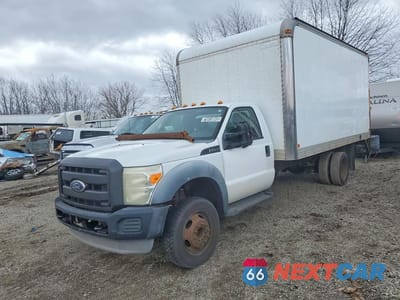 2011 FORD F450 SUPER DUTY BOX TRUCK 1FDUF4GY5BEA13198 - główne zdjęcie licytacji z USA - miniatura