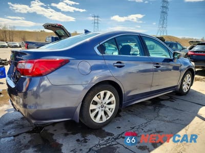 Trzecie zdjęcie samochodu z tyłu: 2016 SUBARU LEGACY 2.5I PREMIUM VIN:4S3BNBC66G3019473 - miniatura