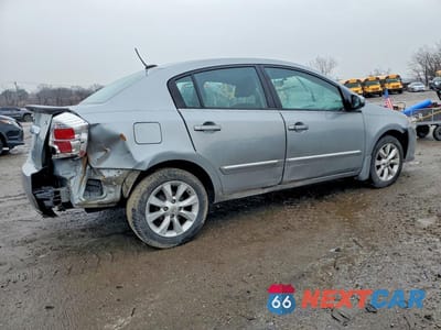 Trzecie zdjęcie samochodu z tyłu: 2011 NISS SENTRA VIN:3N1AB6AP2BL654035 - miniatura