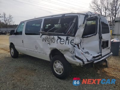 Drugie zdjęcie samochodu z przodu: 2014 FORD ECONOLINE E350 SUPER DUTY WAGON VIN:1FBNE3BL9EDA97686 - miniatura