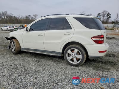 Drugie zdjęcie samochodu z przodu: 2009 MERCEDES-BENZ ML 350 VIN:4JGBB86E69A463039 - miniatura