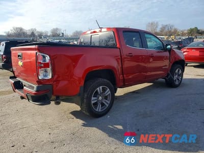 Trzecie zdjęcie samochodu z tyłu: 2016 CHEVROLET COLORADO LT VIN:1GCGSCE34G1117047 - miniatura
