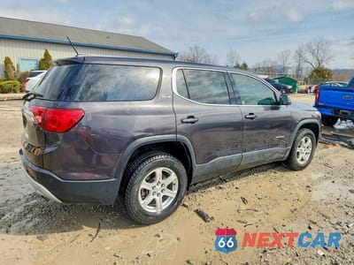 Trzecie zdjęcie samochodu z tyłu: 2018 GMC ACADIA SLE VIN:1GKKNKLAXJZ195570 - miniatura