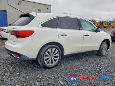 Trzecie zdjęcie samochodu z tyłu: 2014 ACURA MDX TECHNOLOGY VIN:5FRYD4H47EB037303 - miniatura