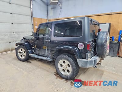 Drugie zdjęcie samochodu z przodu: 2014 JEEP WRANGLER SAHARA VIN:1C4AJWBG0EL219898 - miniatura