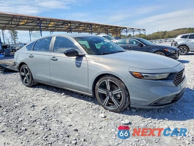 Czwarte zdjęcie samochodu z boku: 2024 HONDA ACCORD HYBRID SPORT VIN:1HGCY2F56RA001490 - miniatura