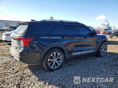 Trzecie zdjęcie samochodu z tyłu: 2025 FORD EXPLORER PLATINUM VIN:1FMWK8HCXSGA47477 - miniatura