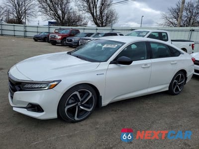 2022 HONDA ACCORD HYBRID SPORT 1HGCV3F2XNA027573 - główne zdjęcie licytacji z USA - miniatura