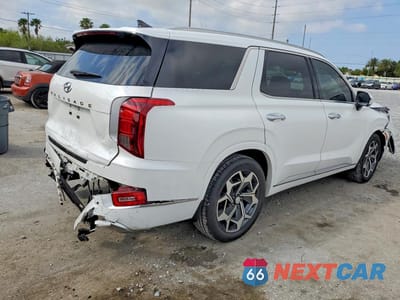Trzecie zdjęcie samochodu z tyłu: 2022 HYUNDAI PALISADE CALLIGRAPHY VIN:KM8R74HE0NU347916 - miniatura