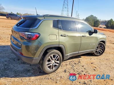 Trzecie zdjęcie samochodu z tyłu: 2020 JEEP COMPASS LATITUDE VIN:3C4NJCBB4LT252893 - miniatura