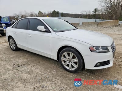 Czwarte zdjęcie samochodu z boku: 2010 AUDI A4 PREMIUM VIN:WAUBFAFL2AN019827 - miniatura