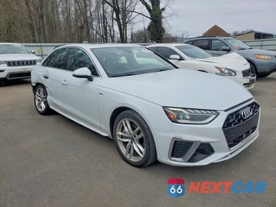 Czwarte zdjęcie samochodu z boku: 2021 AUDI A4 PREMIUM PLUS 45 VIN:WAUEAAF47MA038504 - miniatura