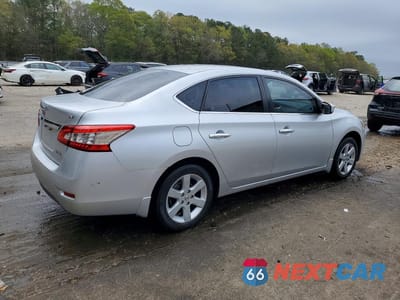 Trzecie zdjęcie samochodu z tyłu: 2014 NISSAN SENTRA SV VIN:3N1AB7AP1EY331057 - miniatura