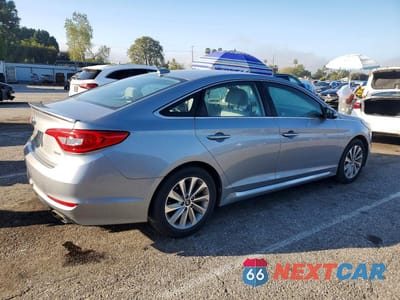 Trzecie zdjęcie samochodu z tyłu: 2017 HYUNDAI SONATA SPORT VIN:5NPE34AF6HH544556 - miniatura