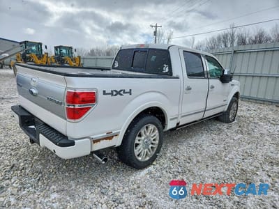 Trzecie zdjęcie samochodu z tyłu: 2011 FORD F150 SUPERCREW VIN:1FTFW1ET9BFA63485 - miniatura