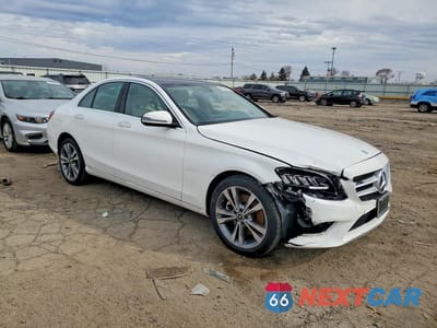 Czwarte zdjęcie samochodu z boku: 2021 MERCEDES-BENZ C 300 4MATIC VIN:W1KWF8EB7MR632700 - miniatura