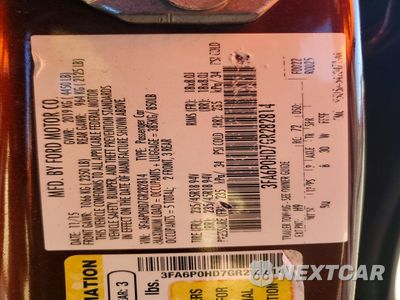 Zdjęcie 12 z 12 samochodu: 2016 FORD FUSION SE VIN:3FA6P0HD7GR282814 - miniatura