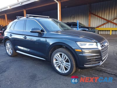 Czwarte zdjęcie samochodu z boku: 2019 AUDI Q5 PREMIUM PLUS VIN:WA1BNAFY5K2026124 - miniatura