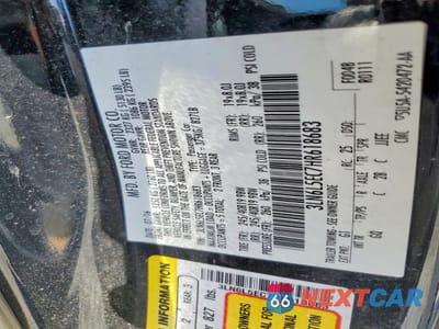 Zdjęcie 12 z 12 samochodu: 2017 LINCOLN MKZ RESERVE VIN:3LN6L5EC7HR618683 - miniatura