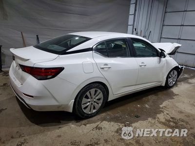 Trzecie zdjęcie samochodu z tyłu: 2021 NISSAN SENTRA S VIN:3N1AB8BV8MY212942 - miniatura