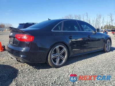 Trzecie zdjęcie samochodu z tyłu: 2013 AUDI S4 PRESTIGE VIN:WAUKGAFL4DA063191 - miniatura