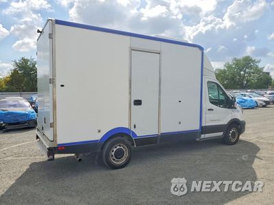 Trzecie zdjęcie samochodu z tyłu: 2021 FORD TRANSIT DELIVERY TRUCK VIN:1FDBW5Z80MKA84307 - miniatura