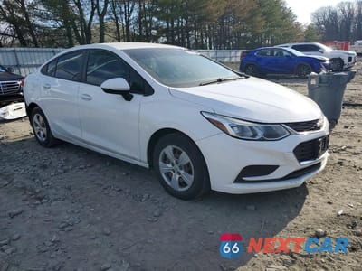 Czwarte zdjęcie samochodu z boku: 2017 CHEVROLET CRUZE LS VIN:1G1BC5SM4H7128329 - miniatura