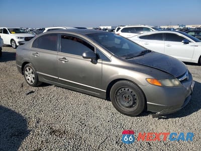 Czwarte zdjęcie samochodu z boku: 2006 HONDA CIVIC LX VIN:1HGFA16566L103352 - miniatura