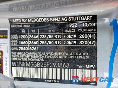 Zdjęcie 14 z 14 samochodu: 2025 MERCEDES-BENZ GLC 350E VIN:W1NKM5GB2SF293863 - miniatura