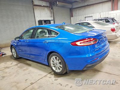 Drugie zdjęcie samochodu z przodu: 2019 FORD FUSION SEL VIN:3FA6P0MU8KR137179 - miniatura