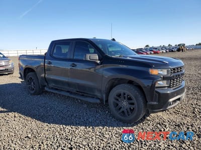 Czwarte zdjęcie samochodu z boku: 2022 CHEVROLET SILVERADO LTD K1500 CUSTOM VIN:1GCPYBEK9NZ168171 - miniatura