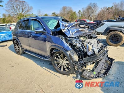 Czwarte zdjęcie samochodu z boku: 2024 MERCEDES-BENZ GLE 450 4MATIC VIN:4JGFB5KB6RB226198 - miniatura