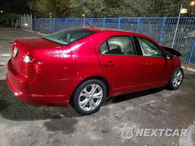 Trzecie zdjęcie samochodu z tyłu: 2012 FORD FUSION SE VIN:3FAHP0HAXCR349544 - miniatura