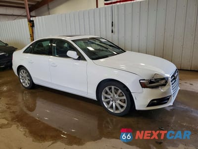 Czwarte zdjęcie samochodu z boku: 2013 AUDI A4 PREMIUM PLUS VIN:WAUFFAFL8DN025055 - miniatura