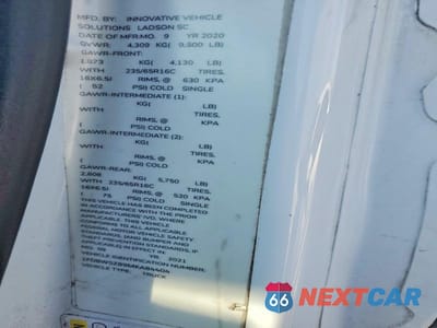 Zdjęcie 13 z 13 samochodu: 2021 FORD TRANSIT DELIVERY TRUCK VIN:1FDBW5Z89MKA84404 - miniatura