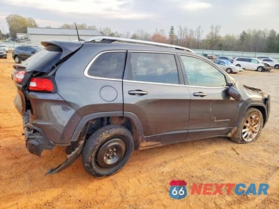 Trzecie zdjęcie samochodu z tyłu: 2016 JEEP CHEROKEE LIMITED VIN:1C4PJMDB7GW169552 - miniatura