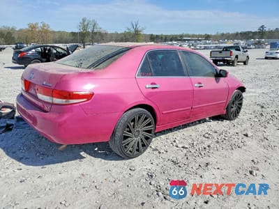 Trzecie zdjęcie samochodu z tyłu: 2003 HONDA ACCORD LX VIN:1HGCM56393A056440 - miniatura